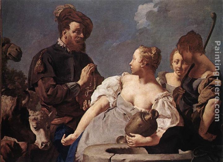 Giovanni Battista Piazzetta Rebecca at the Well